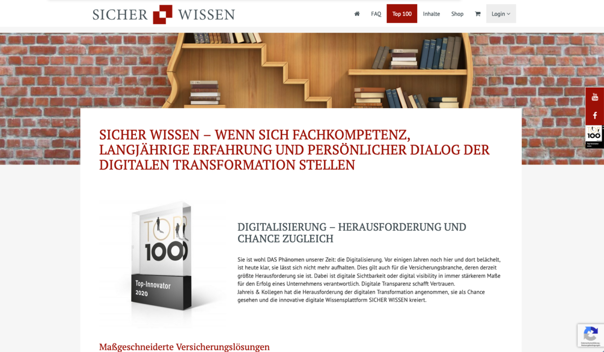 Top 100 - Digitalisierung